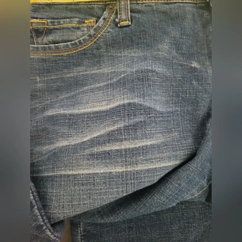 Von Dutch Women's Bootcut Jeans - Faded Blue Wash - Picture 5 of 9